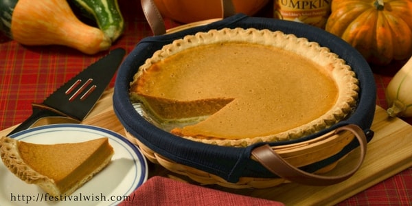 Pumpkin Pie | Company Thanksgiving Party Ideas