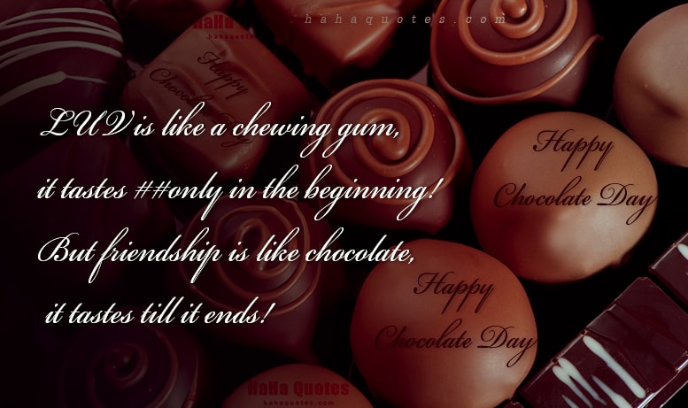 Happy Chocolate Day Poem for Girlfriend for 2018