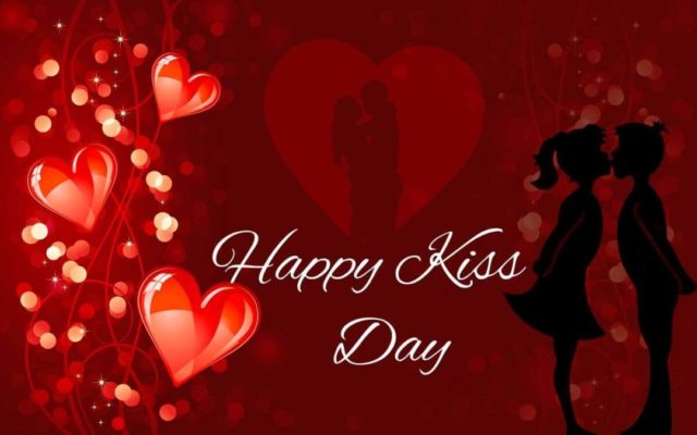 Happy Kiss Day Wallpapers for Girlfriend Boyfriend Wallpaper Download 2018