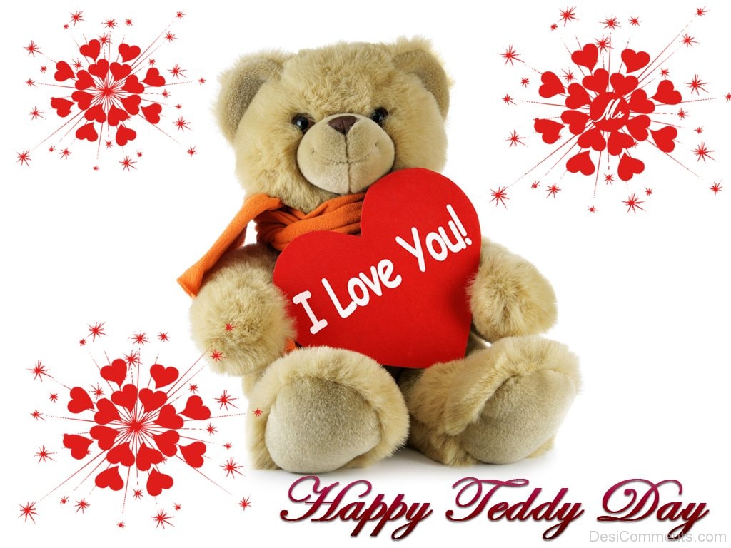 happy teddy day for wife