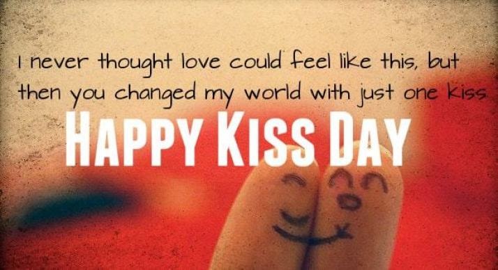 Happy Kiss Day Special Status for Whatsapp for Girlfriend Wife College Friend